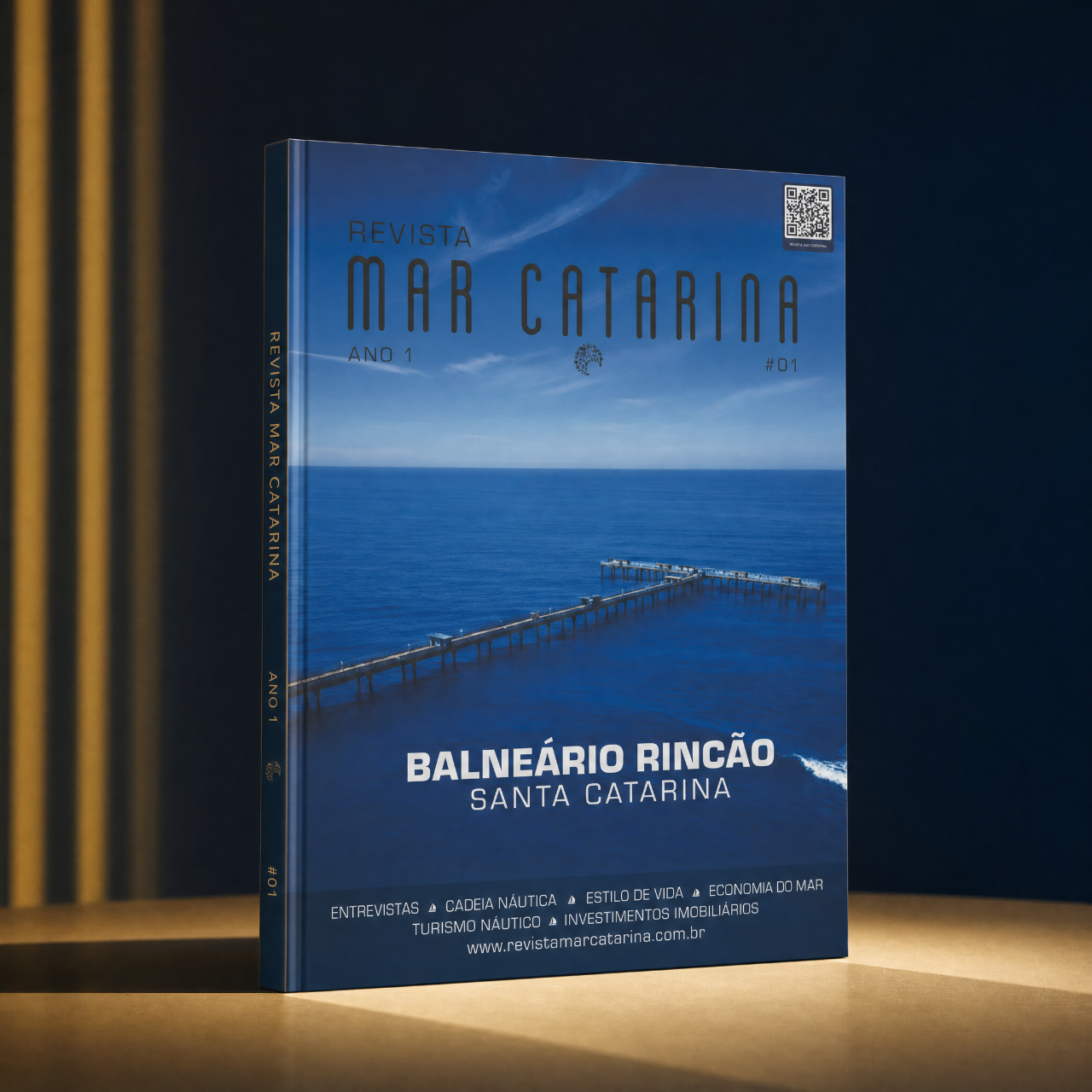 Capa da edição atual da Revista Mar Catarina